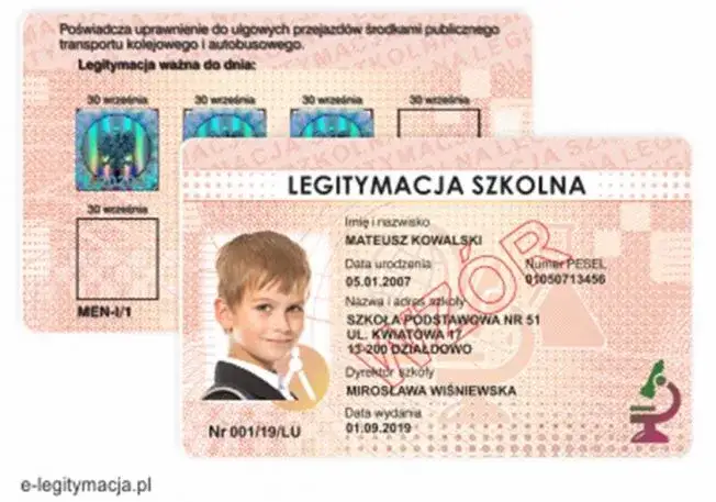 Elementy bezpieczeństwa mLegitymacji szkolnej