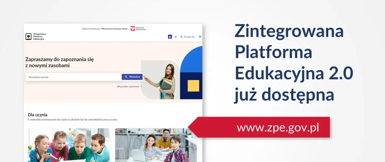Zintegrowana Platforma Edukacyjna interfejs