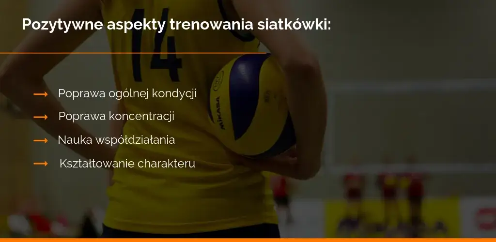 korzyści z gry w siatkówkę